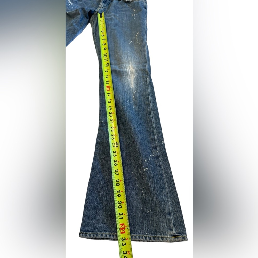 Paper denim & cloth jeans 28 boho retro vintage flare - Picture 14 of 16